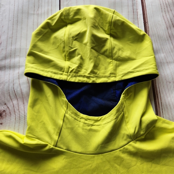 NWT Greyson Golf "Cokato Sport Light Hoodie" Shirt Neon Radium | Men's Size XL - Picture 5 of 11